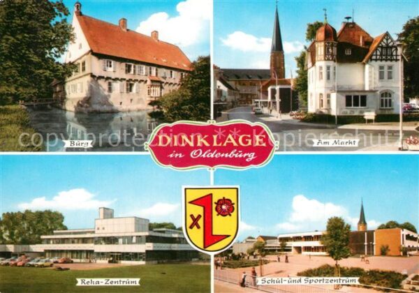 Dinklage Burg Markt Reha Zentrum Schul Sportzent