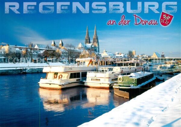 Regensburg Donau Schifffahrtsmuseum Dom Sankt Pete