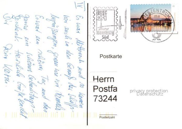 Glueckstadt Stadtpanoramen Nachtaufnahme – Bild 2