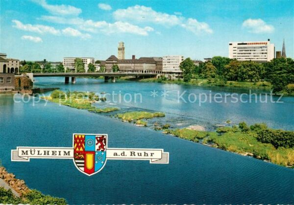Muelheim Ruhr Stadtpanorama