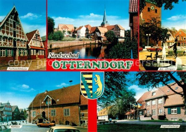 Otterndorf Niederelbe Fachwerkhaus Utroper Jugendherberge Rat