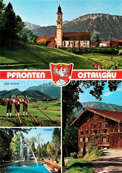 Pfronten Kirche Ahornbläser Kurpark