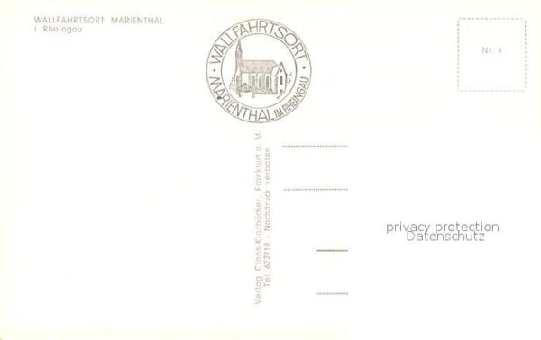 Marienthal Rheingau Wallfahrtskirche – Bild 2