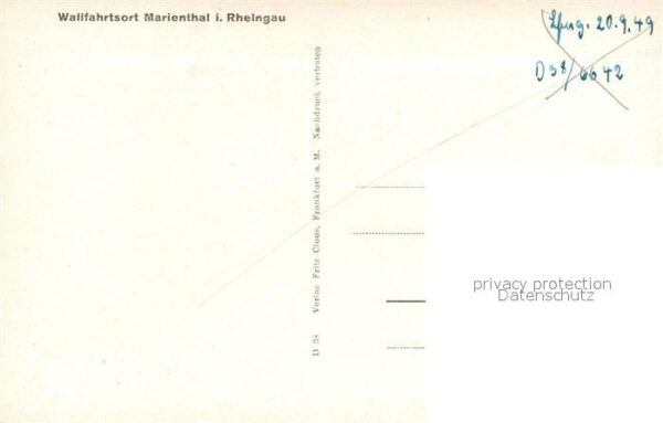 Marienthal Rheingau Wallfahrtskirche Marienthal – Bild 2