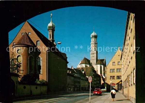 Augsburg Milchberg und St Ulrich
