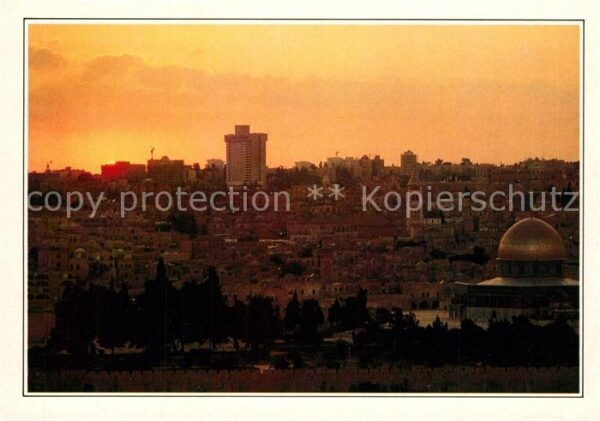 Jerusalem Yerushalayim Altstadt mit Felsendom