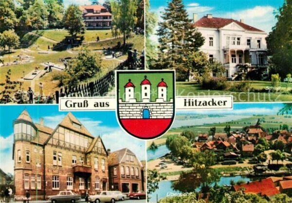 Hitzacker Elbe Minigolf Rathaus Schloss Fliegeraufnahm