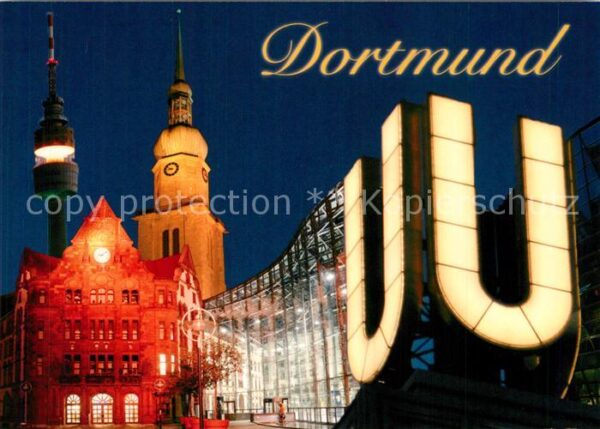 Dortmund am Abend