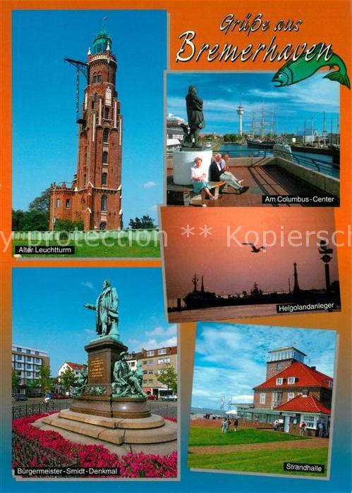 Bremerhaven Alter Leuchtturm Columbus Center Helgol