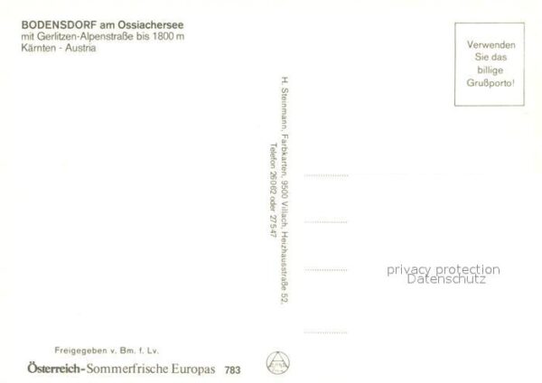 Bodensdorf Ossiacher See mit Gerlitzen Alpenstrasse Fliegeraufna – Bild 2