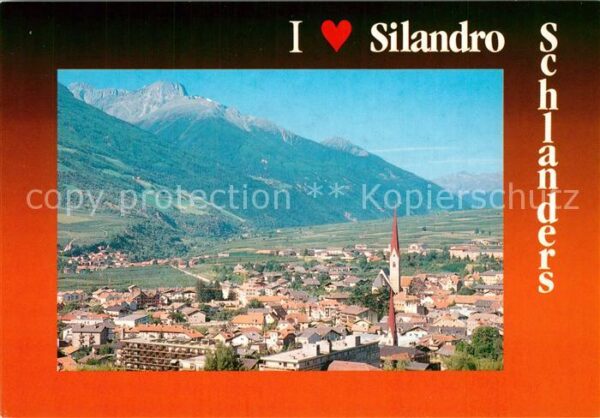 Schlanders Suedtirol Panorama