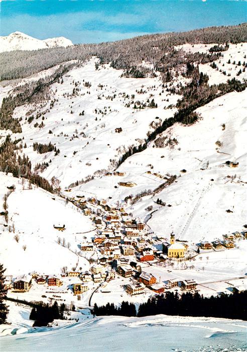 Saalbach-Hinterglemm Fliegeraufnahme
