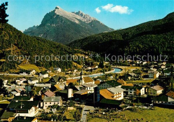 Scharnitz mit Hohen Gleirsch