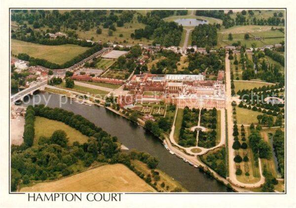 Hampton Court Fliegeraufnahme