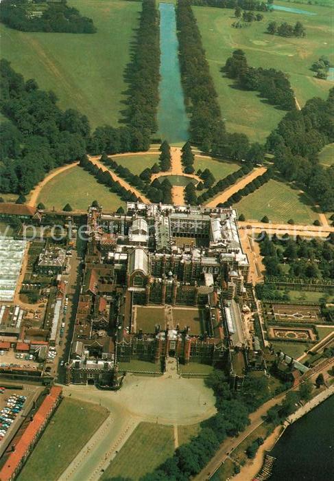 London Hampton Court Palace Fliegeraufnahme