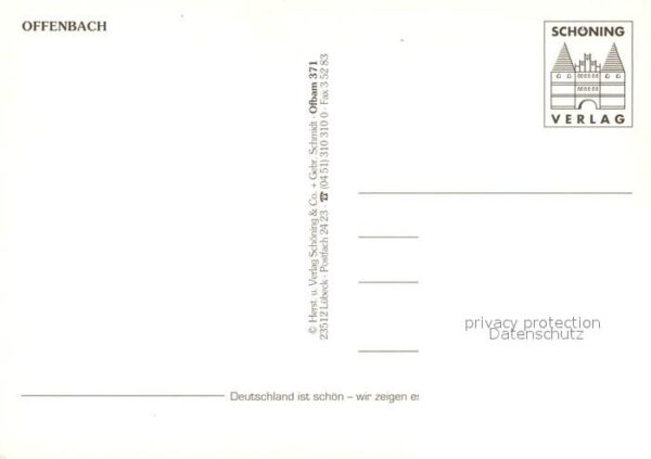 Offenbach Main Schloss Mainpartie Büsingpalais Ledermu – Bild 2