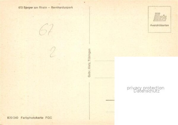 Speyer Rhein Bernharduspark – Bild 2