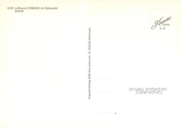 Erbach Odenwald Schloss – Bild 2