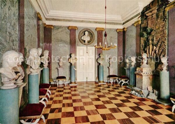 Erbach Odenwald Gräfl Schloss Römisches Zimmer