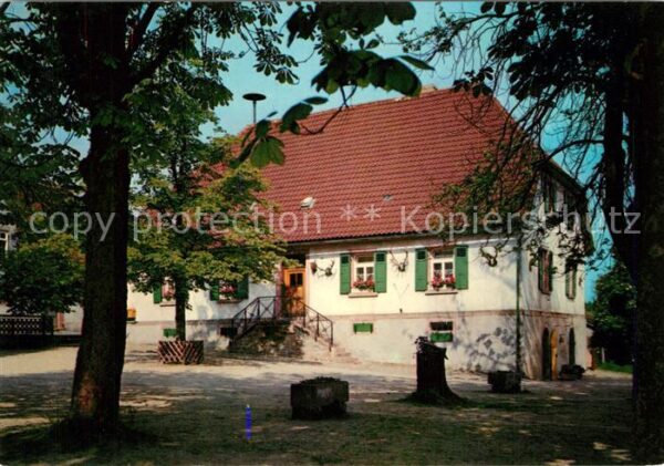 Eulbach Oberförsterei Waldgaststätte