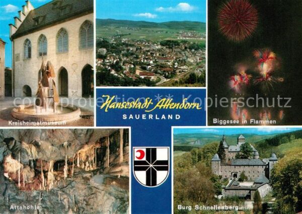 Attendorn Kreisheimatmuseum Panorama Biggesee in
