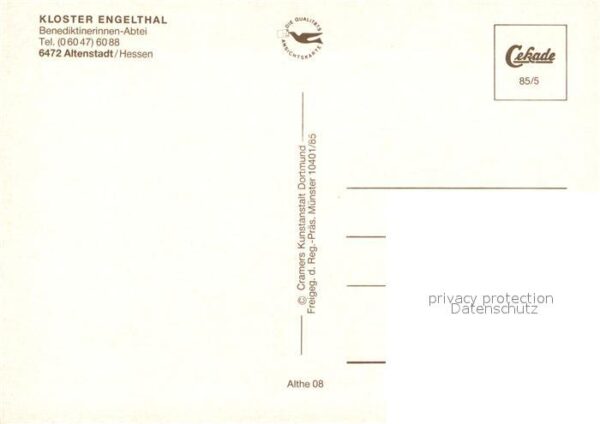 Altenstadt Hessen Kloster Engelthal Fliegeraufnahme – Bild 2