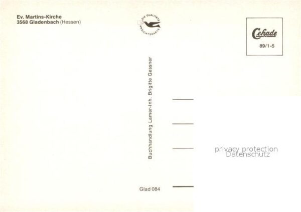 Gladenbach Ev Martins Kirche – Bild 2