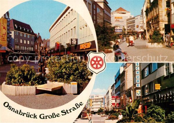 Osnabrueck Marktplatz Fussgängerzone