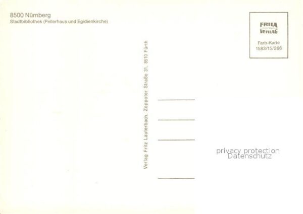 Nuernberg Stadtbibliothek Pellerhaus und Egidienk – Bild 2