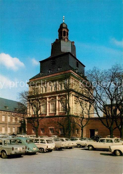 Trier Der Rote Turm Glockenturm der Ev Basili