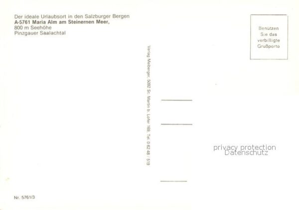 Maria Alm Steinernen Meer Panorama Pinzgauer Saalachtal – Bild 2