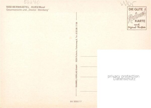 Bernkastel-Kues Gesamtansicht und Doctor Weinberg – Bild 2