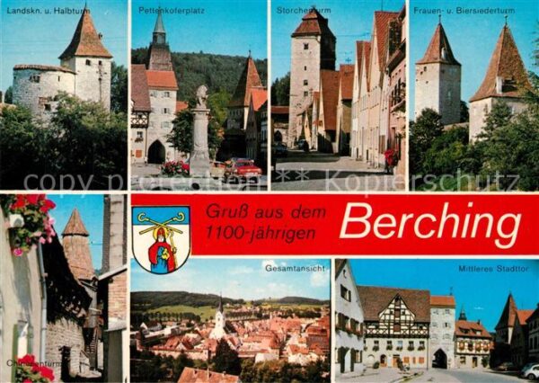 Berching Landsknecht und Halbturm Pettenkoferpla