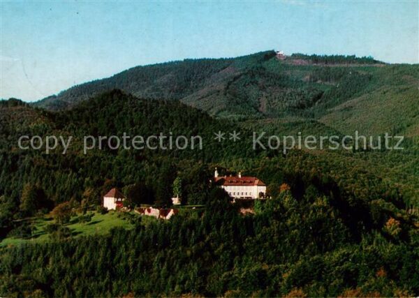 Badenweiler Schloss Bürgeln Fliegeraufnahme