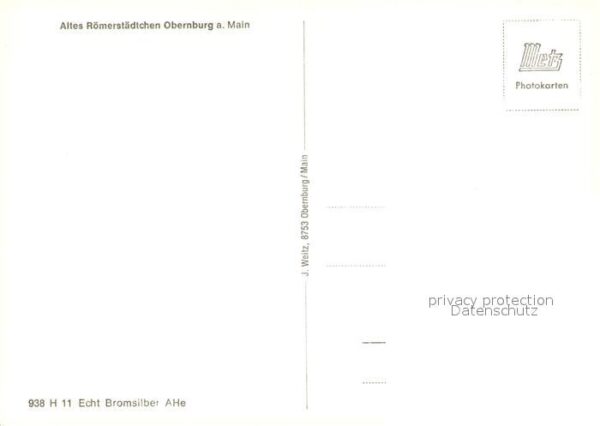 Obernburg Main Mainanlage Almosenturm St Anna Kapelle – Bild 2