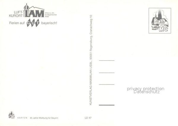 Lam Oberpfalz Marktplatz Panorama Schwimmbad Hotelc – Bild 2