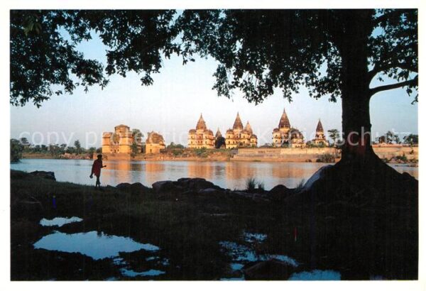 Indien Chhatris Orchha Madhya Pradesh