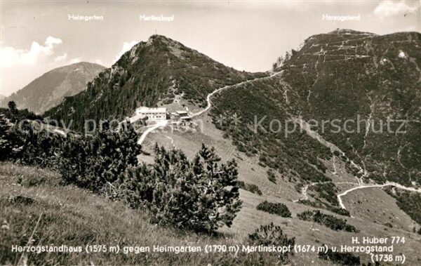 Kochel See Herzogstandhaus Heimgarten Martinskopf