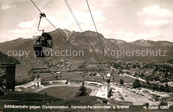 Garmisch-Partenkirchen Eckbauerbahn Olympiastadion Kramer