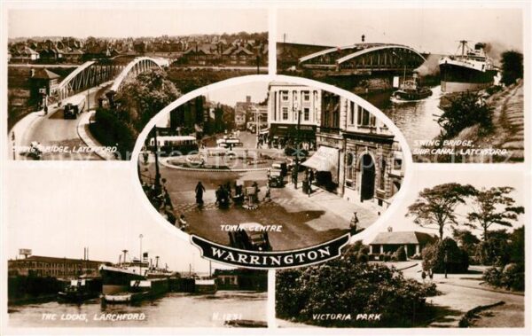 Warrington Victoria Park Locks Larchford Town Cent