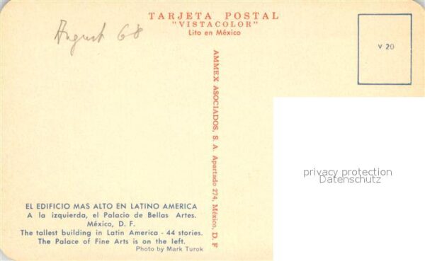 Mexico City Mas Alto en Latino America Palacio de B – Bild 2