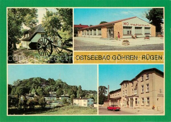 Goehren Ruegen Mönchguter Heimatmuseum Kaufhalle Ratio