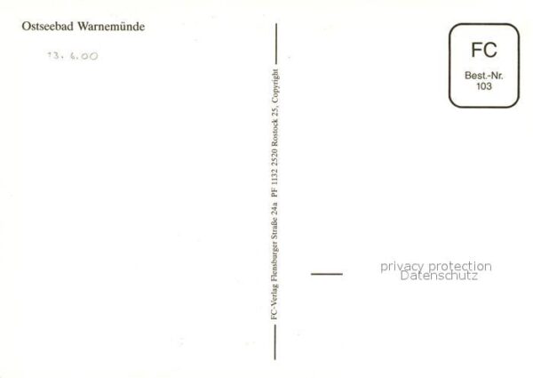 Warnemuende Ostseebad Kirche – Bild 2
