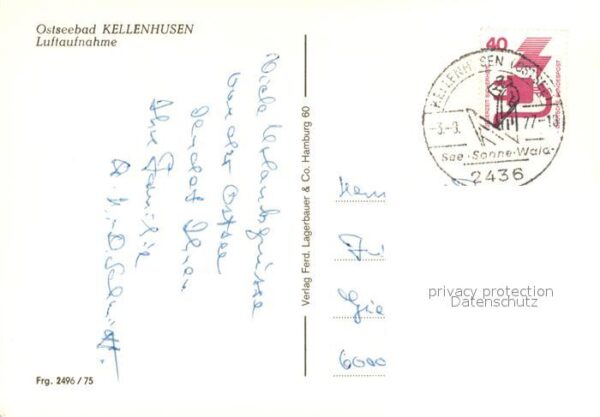 Kellenhusen Ostseebad Fliegeraufnahme – Bild 2