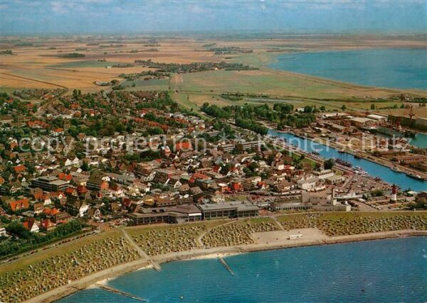 Buesum Nordseebad Fliegeraufnahme