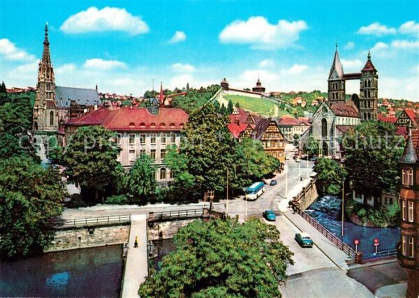 Esslingen Neckar Agnesbrücke Frauenkirche