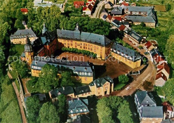 Bad Berleburg Fliegeraufnahme Fürstliches Schloss