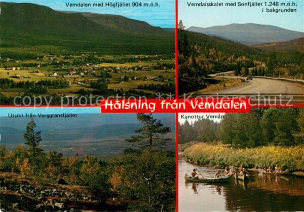 Haelsning Kanottur Veman Varggransfjället