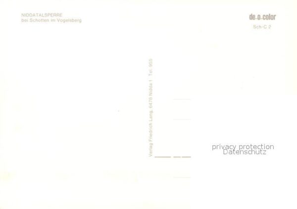 Schotten Hessen Niddatalsperre – Bild 2