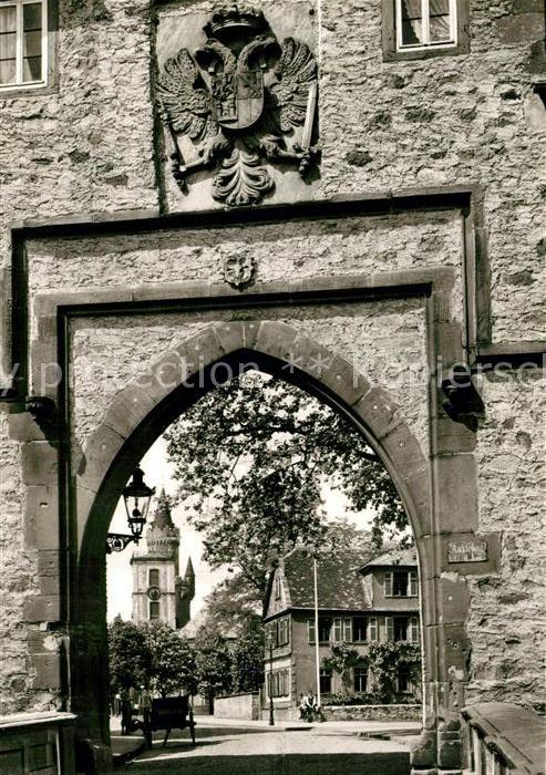 Friedberg Hessen Burg Hauptportal